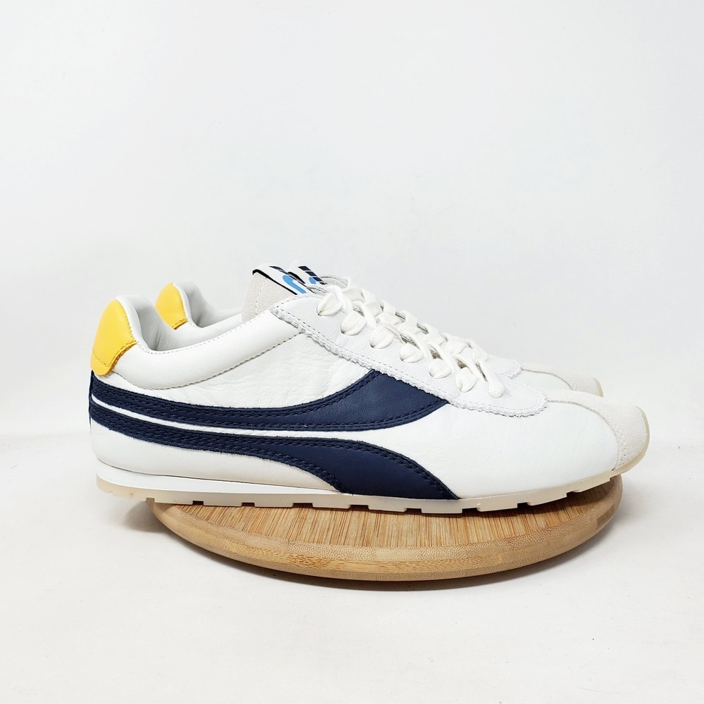 Oncept Essex Shoes Womens 9 White Leather Minimalist Low Retro Ballet Sneaker
